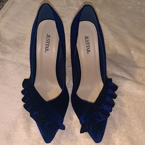 Beautiful royal blue heels
